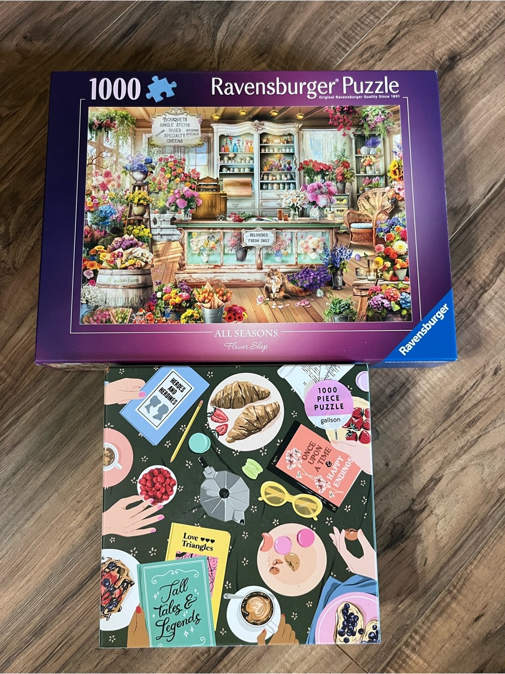 Ravensburger Galison 1000 Piece Puzzle Bundle
